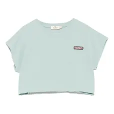 Футболка с нашивкой-логотипом