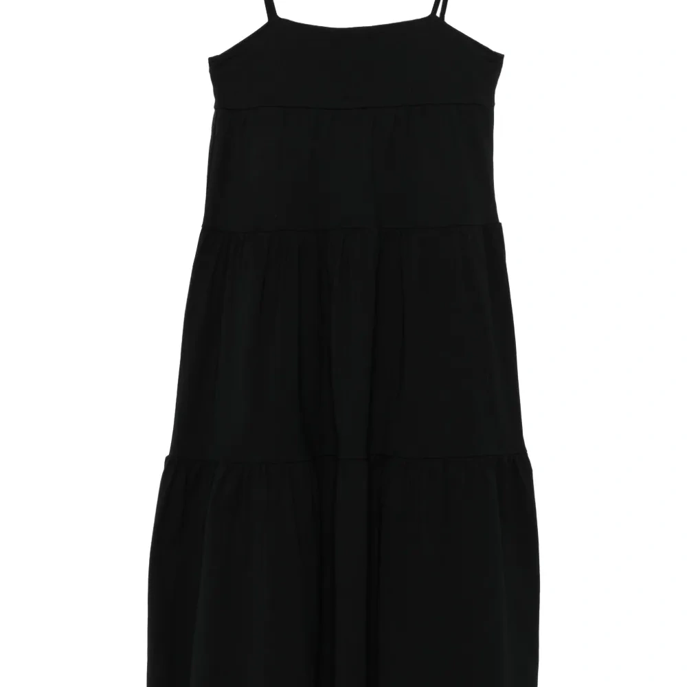 Ярусное платье макси