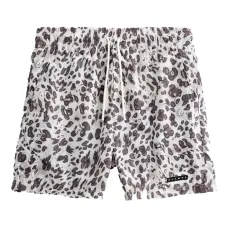 Шорты с леопардовым принтом