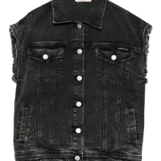 Джинсовый жилет