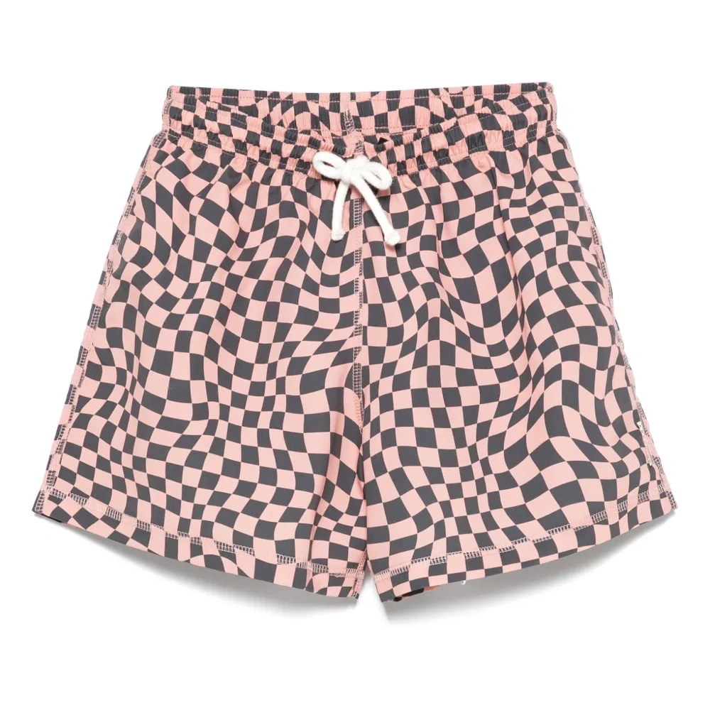 Плавки-шорты с принтом