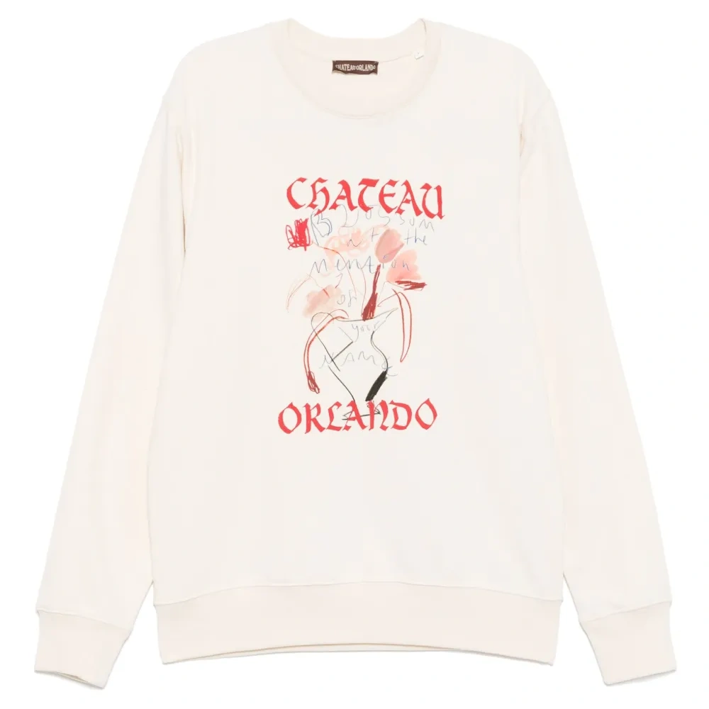 Толстовка с графичным принтом