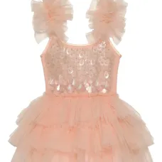 Ярусное платье с оборками