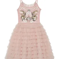 Платье с оборками