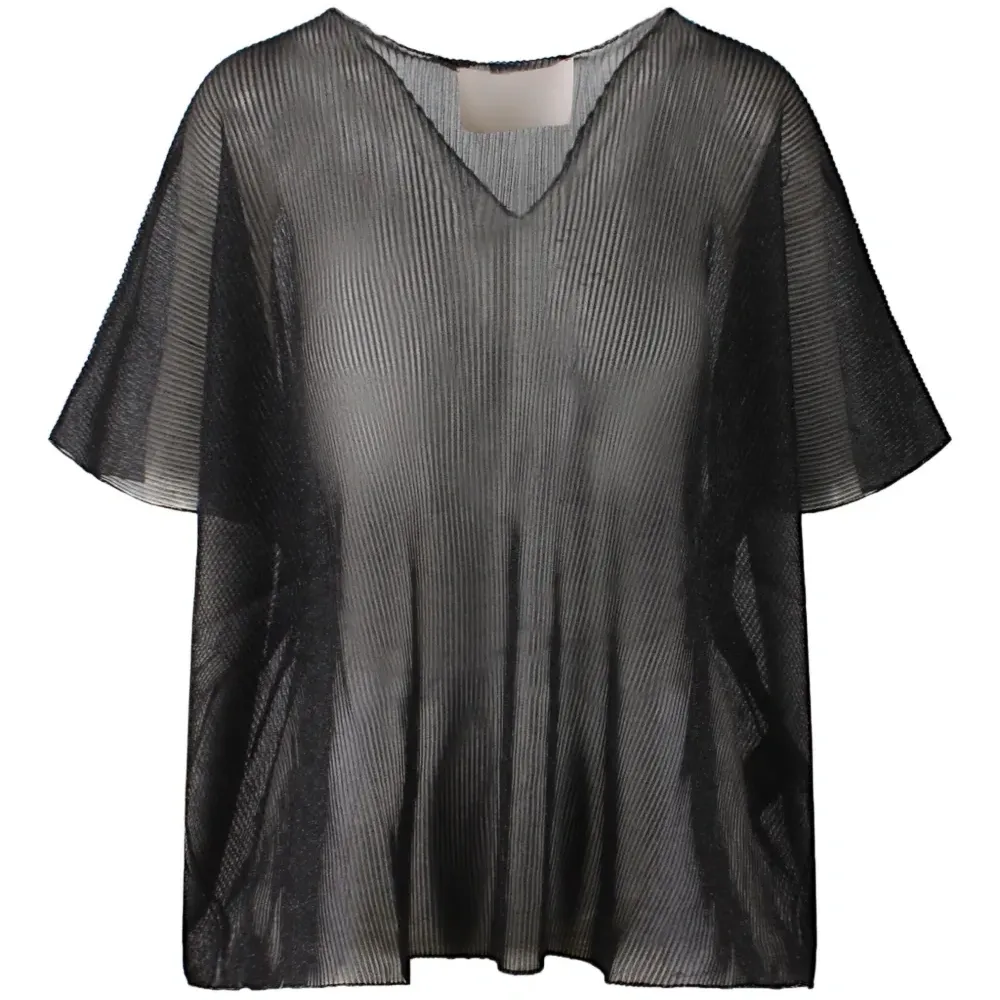 Плиссированная футболка