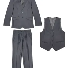 костюм-тройка строгого кроя