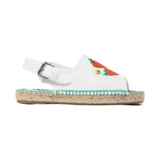 Сандалии с вышивкой