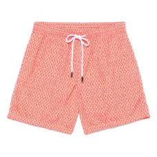 Плавки-шорты с принтом