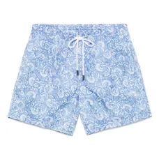 Плавки-шорты с принтом