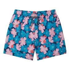 плавки-шорты с цветочным принтом
