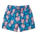 плавки-шорты с цветочным принтом