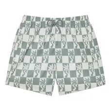 плавки-шорты с графичным принтом