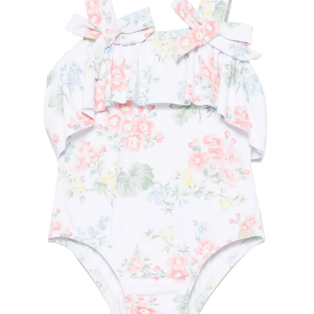 купальник с цветочным принтом