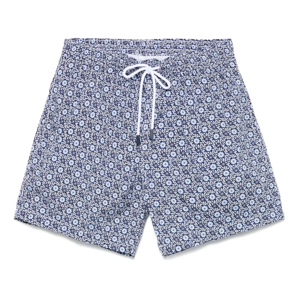 Плавки-шорты с принтом