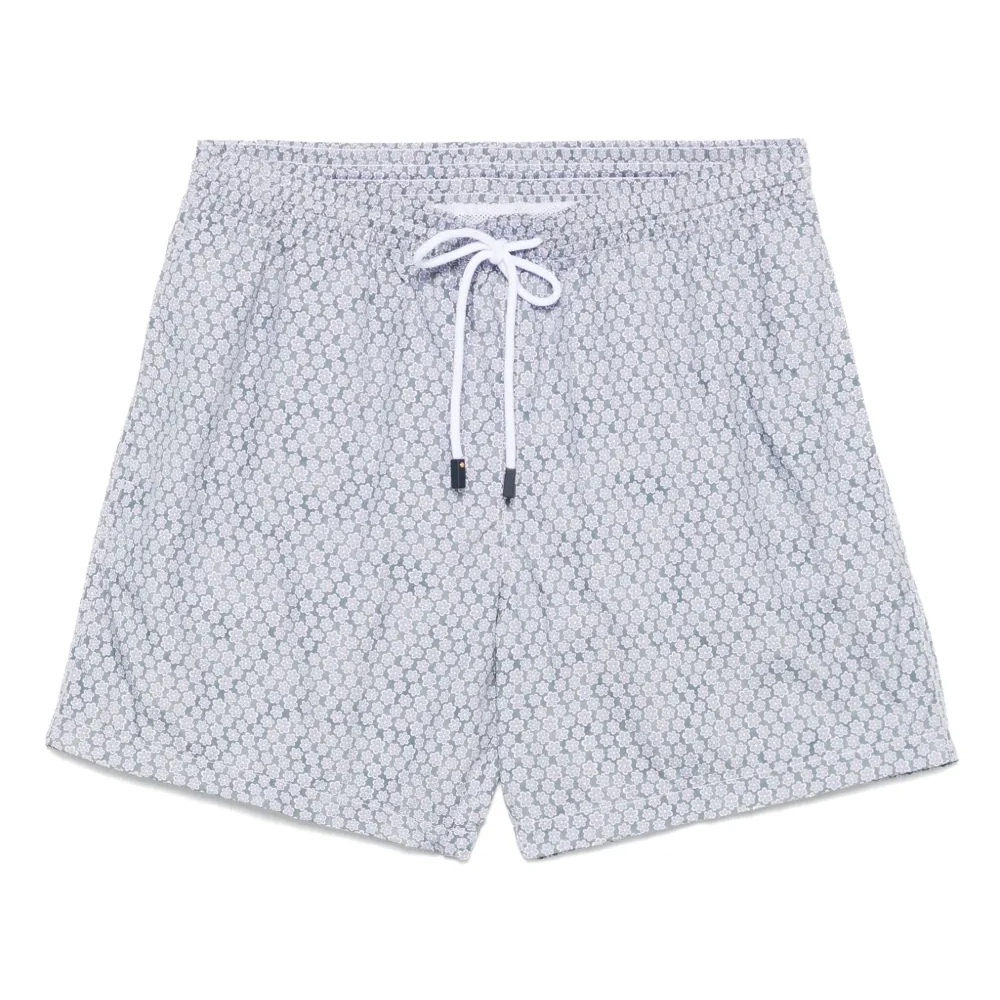 Плавки-шорты с принтом