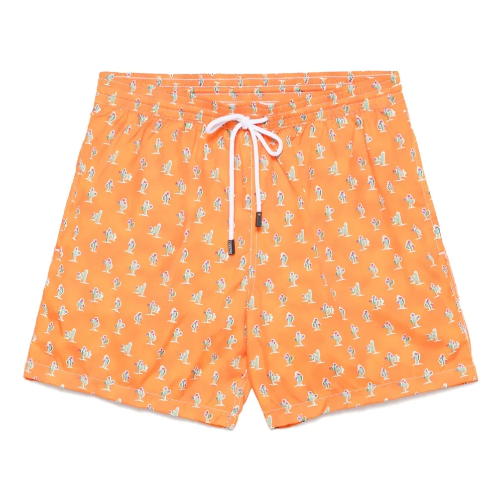 Плавки-шорты с принтом