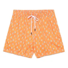 Плавки-шорты с принтом