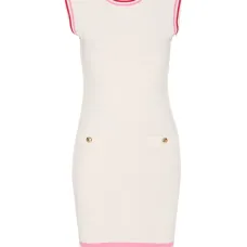 Платье в рубчик