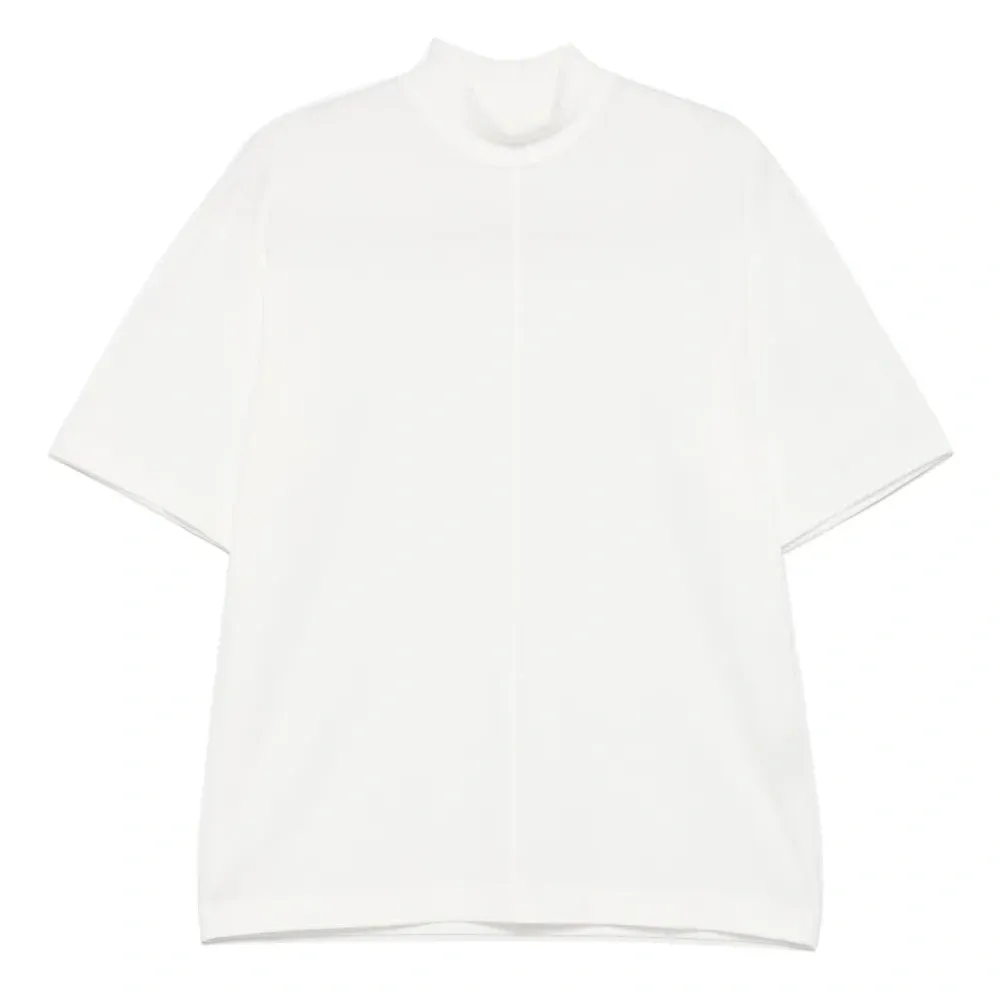 Футболка с высоким воротником Футболка с высоким воротником