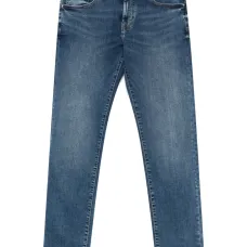 Джинсы с нашивкой-логотипом