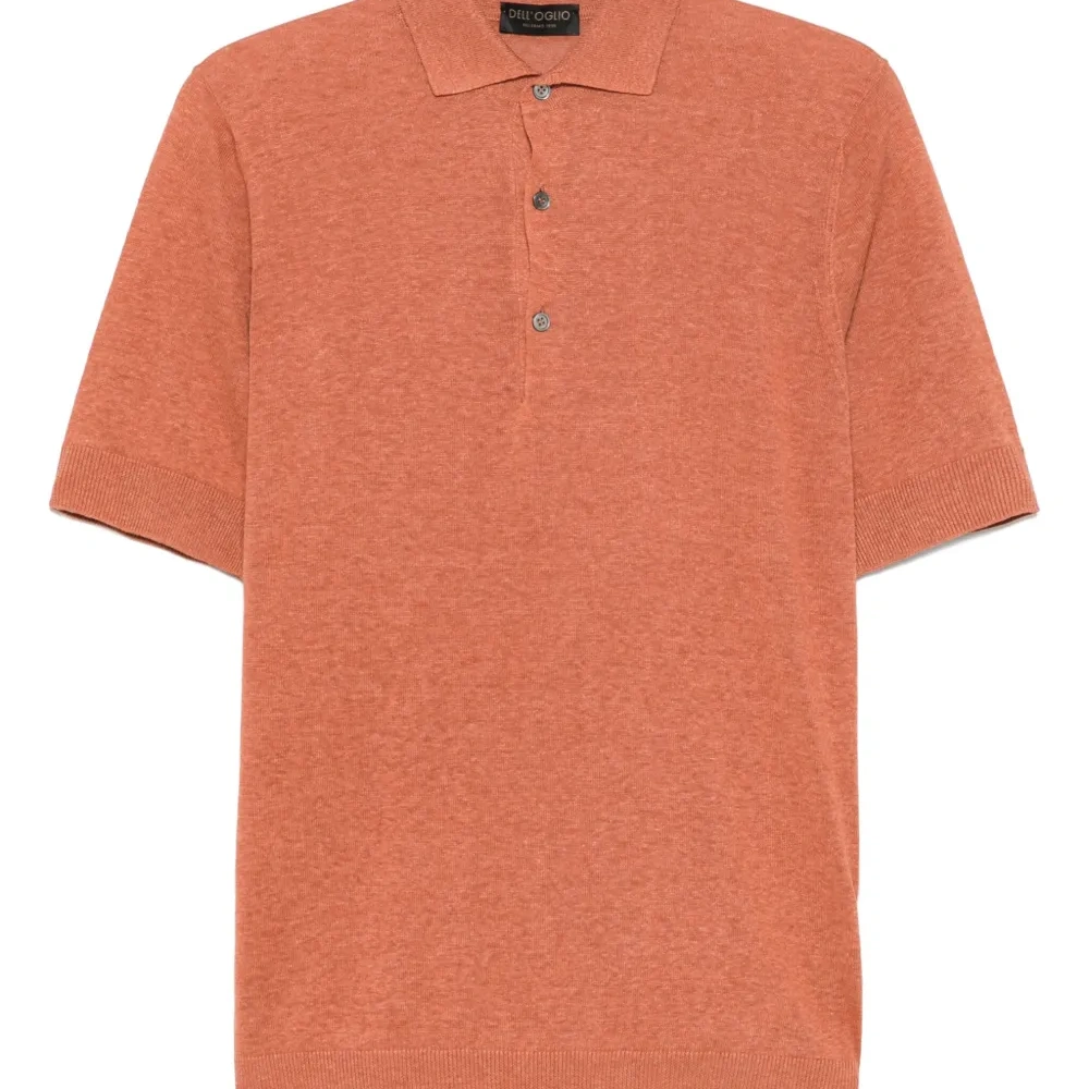 Рубашка поло тонкой вязки