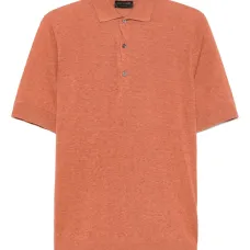 Рубашка поло тонкой вязки