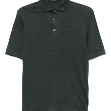 Льняная рубашка поло