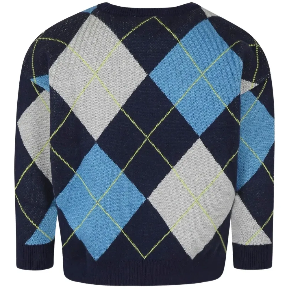 джемпер с вышитым логотипом