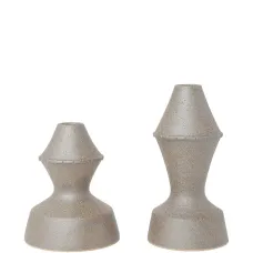 Подсвечники Amal из глины (набор из двух штук)