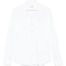 Однотонная рубашка