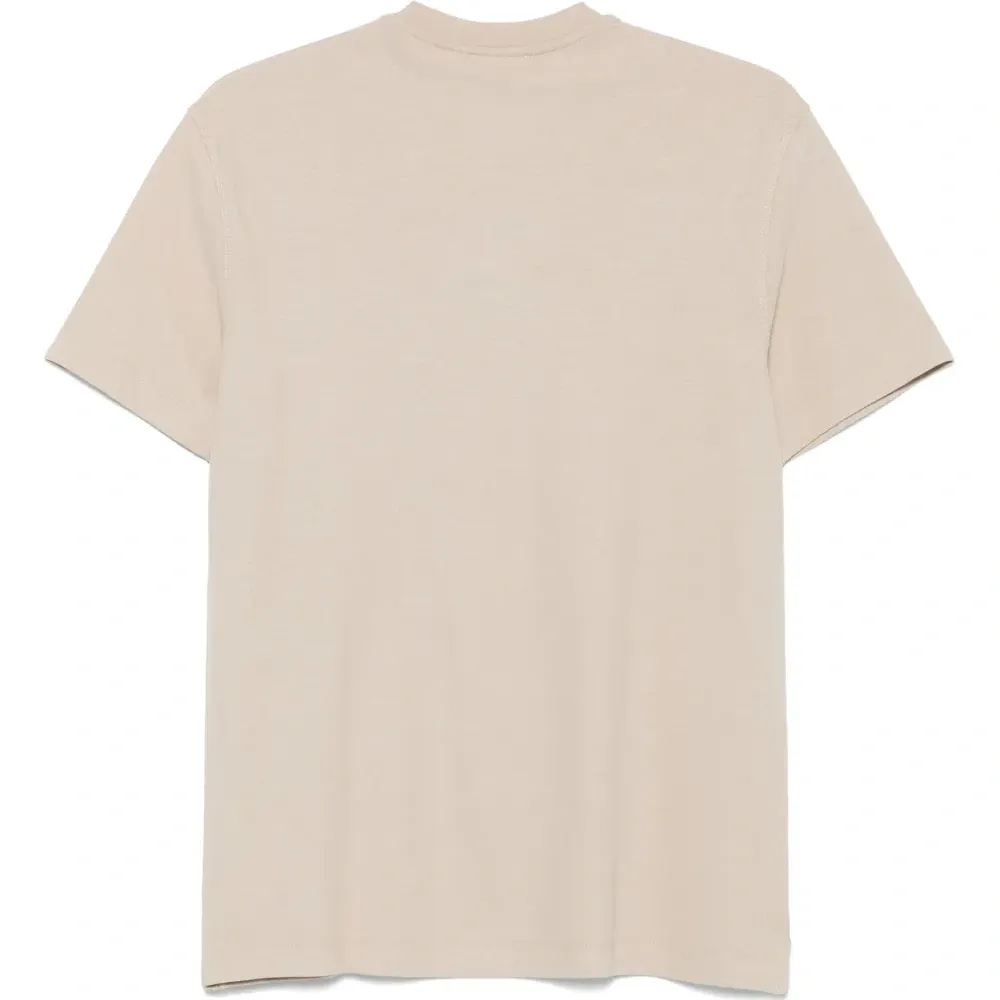 Футболка с круглым вырезом