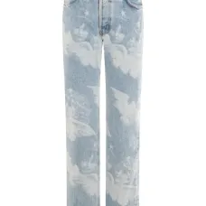 Прямые джинсы