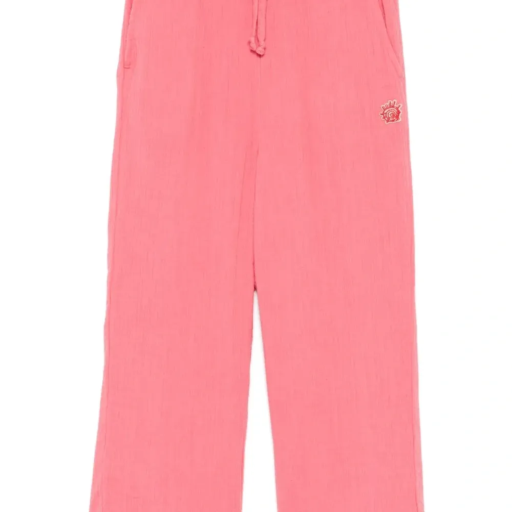 Брюки с жатым эффектом