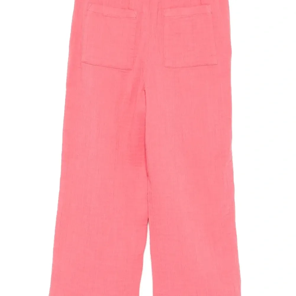 Брюки с жатым эффектом