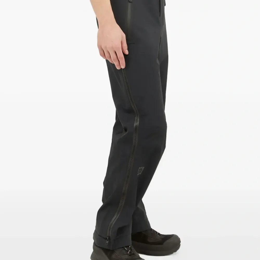 брюки на молнии с кулиской