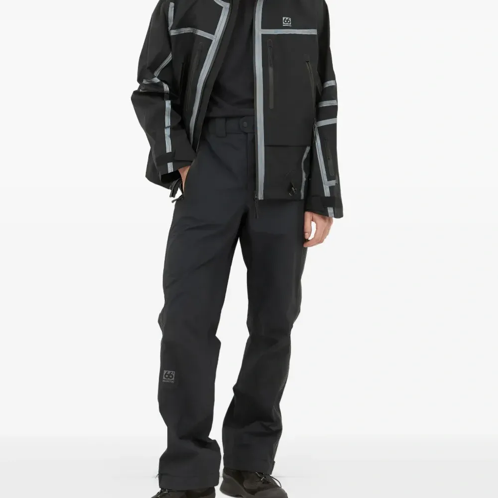 брюки на молнии с кулиской