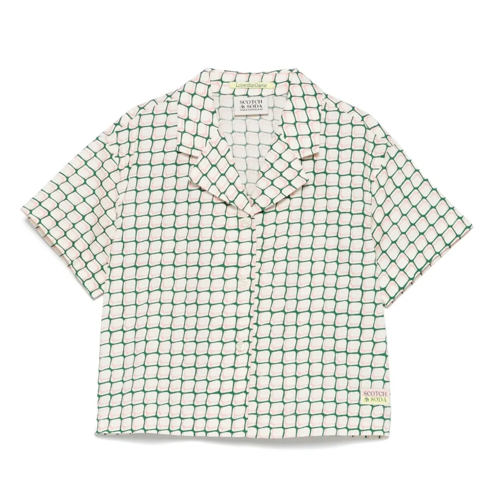 Рубашка с принтом