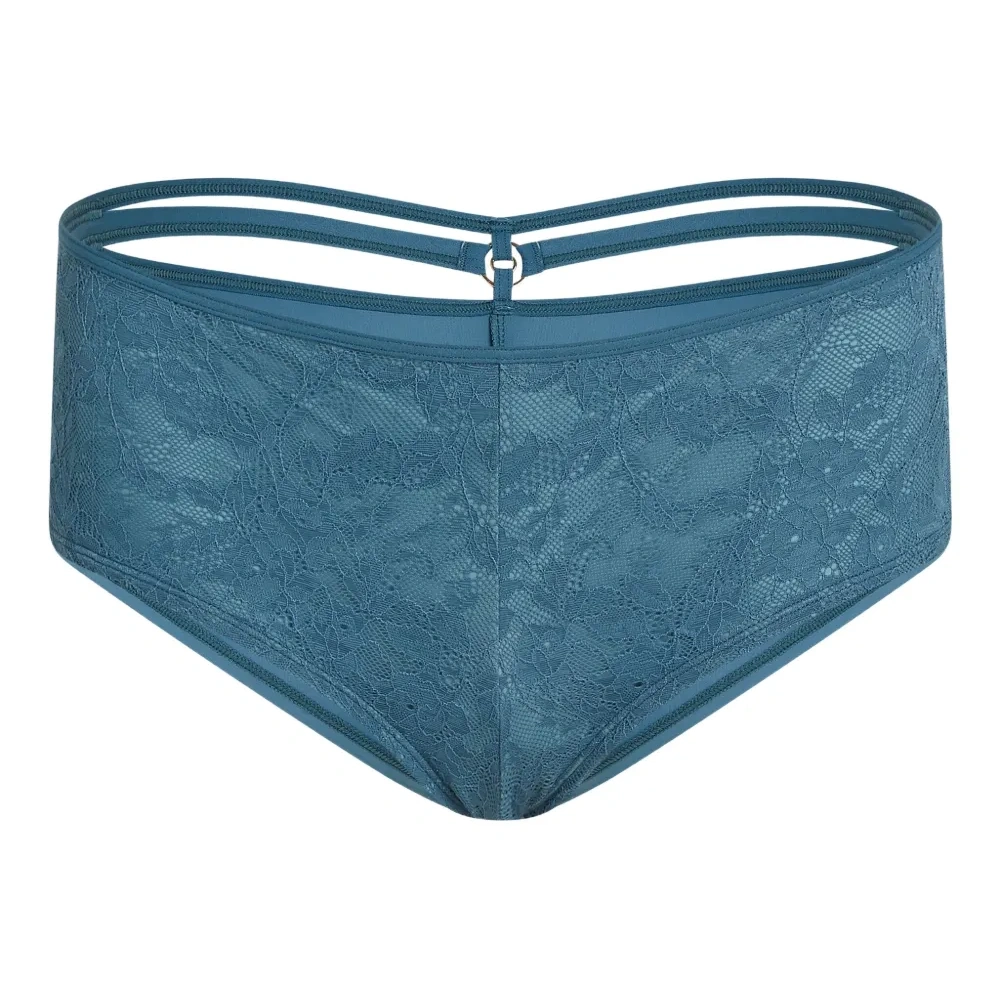Кружевные трусы-брифы с завышенной талией