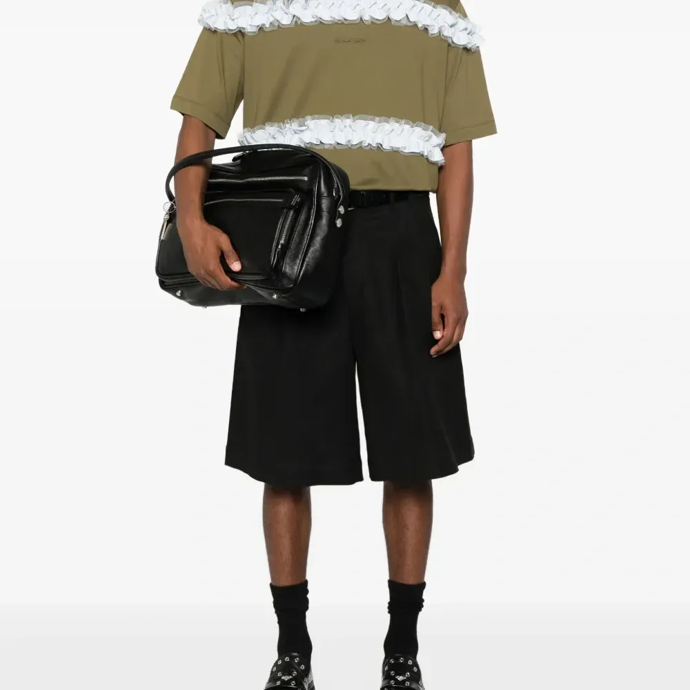 футболка с оборками