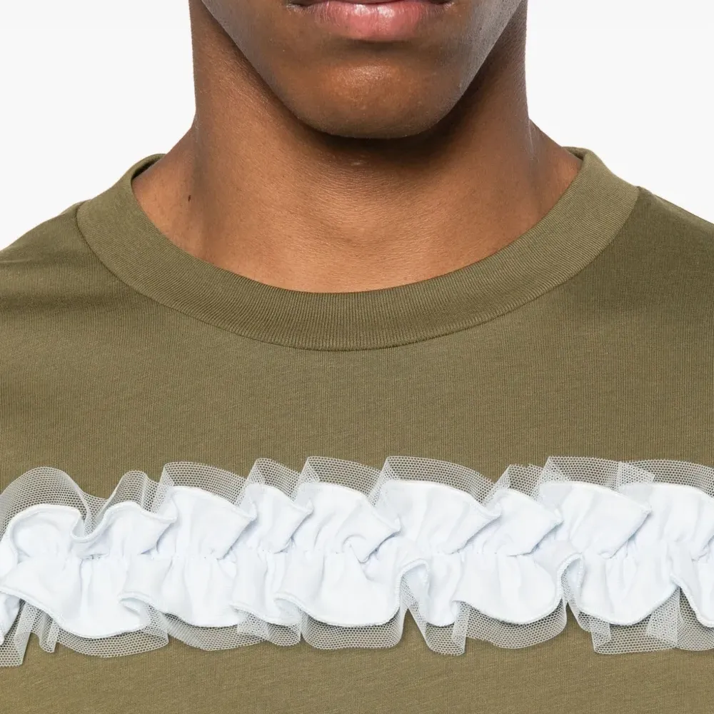 футболка с оборками