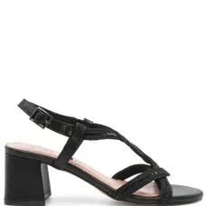 Босоножки со стразами