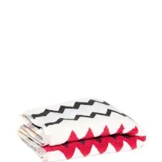 Полотенце с узором зигзаг (91 x 62 см)