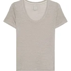 Футболка с U-образным вырезом