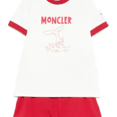 Комплект из футболки и шортов с логотипом