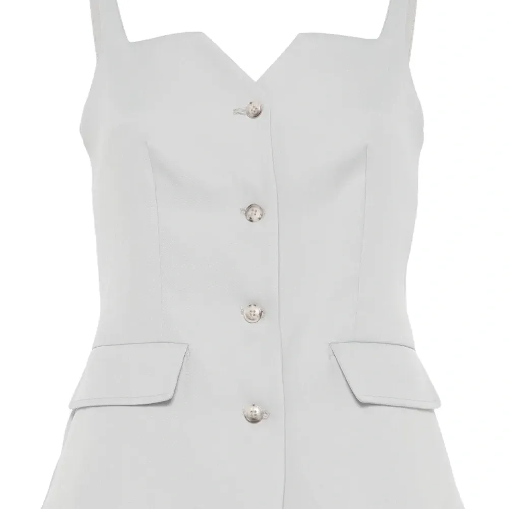 Жилет на пуговицах