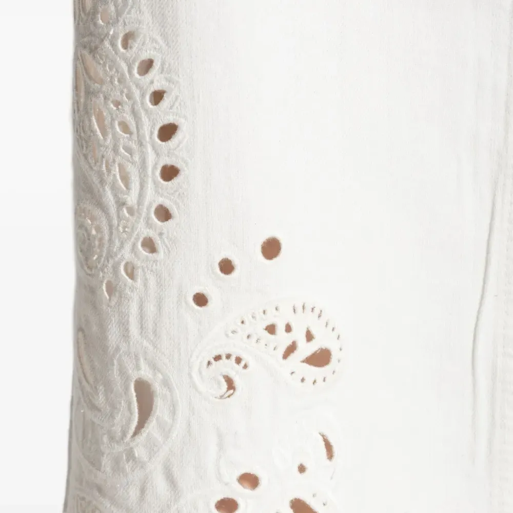 Брюки с кулиской и вышивкой Брюки с кулиской и вышивкой