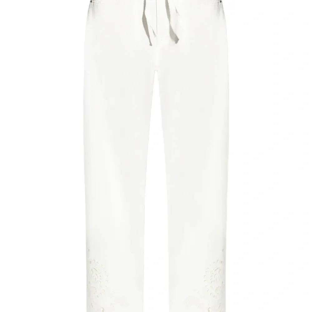 Брюки с кулиской и вышивкой Брюки с кулиской и вышивкой