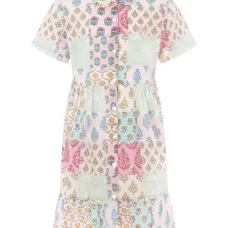 Платье в технике пэчворк