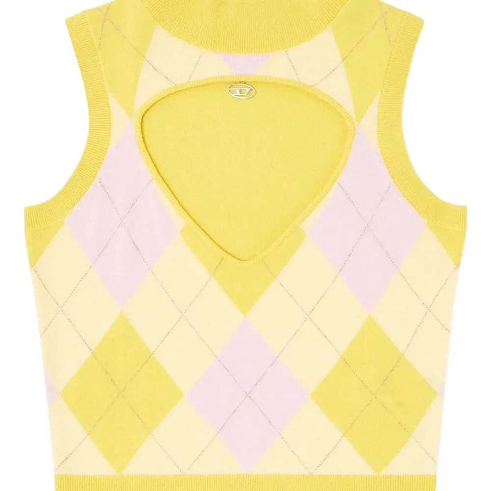 Шерстяной жилет M-Romko-Sl с вырезом