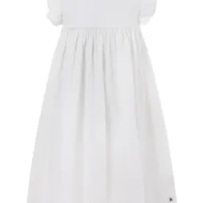 Платье из органического хлопка с оборками